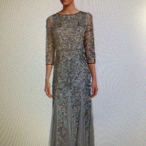 Beaded/Sequined formal "mother of the bride" dress NWT